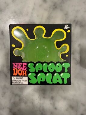 NeeDoh Sploot Splat Squishy Stress Ball - Green